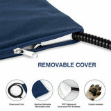 Electric Pet Heat Pad: Waterproof Heating Mat for Cat Dog Bed | Chew Resistant XL - Rear View