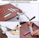 8PCS Grindstone Whetstone Sharpening Stone - Side View
