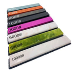 8PCS Grindstone Whetstone Sharpening Stone - Top-Down View