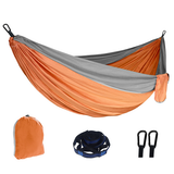 Outdoor Camping Hammock Lightweight 260x140cm Portable Travel Orange - Rear View