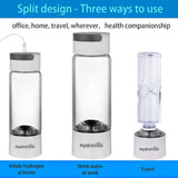 Hydrogen Water Generator Bottle SPE PEM Technology Machine - H2 Inhalation - Rear View