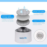 Hydrogen Water Generator Bottle SPE PEM Technology Machine - H2 Inhalation - Low Angle