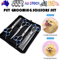 Professional Pet Grooming Scissors Set Dog Shear Hair Cutting Curved Tool Kit