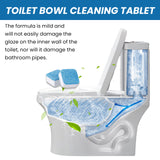 Toilet Bowl Cleaning Tablets Multi-Effect Decontamination, Descaling, Urine Stains, Toilet Cleaner, Deodorizing, Odorless, And Fragrant - Close-Up Angle