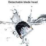 Electric Dog Cat Grooming Kit Pet Hair Shaver Trimmer Cordless Scissors Clipper Spare Head - Rear View