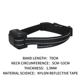 Dog Citronella Anti Bark Spray Collar Training Stop Barking Humane Rechargeable - Top-Down View