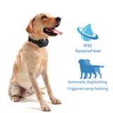 Dog Citronella Anti Bark Spray Collar Training Stop Barking Humane Rechargeable - 45-Degree Angle