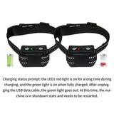 Dog Citronella Anti Bark Spray Collar Training Stop Barking Humane Rechargeable - Rear View