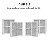 4Pcs Fridge Refridgerator Air Filter Replacement LG LT120F GF-AD910SL GF-5L712PL - Front View