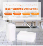 50Pcs Magic Sponge Eraser Kitchen Home Multi-function Foam Melamine Cleaner