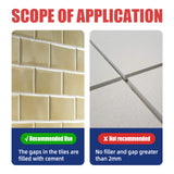 Jue Fish Tile Repair Pen Waterproof Mildew Resistant Tile Repair Pen For Bathroom Floor Crevices - Extra Image