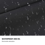 Blackout Static Cling Window Glass Film Privacy Protection To Block Sun Decor 90CMx200CM - Close-Up Angle