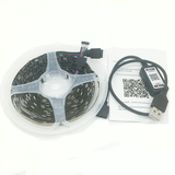 4M RGB LED Strip Lights IP65 Waterproof 5050 300LEDs 12V USB Bluetooth Gift - Top-Down View