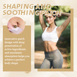 Lazy Belly Button Stick Firming Thigh Muscles Body Skin Belly Belly Slimming Stick - Rear View