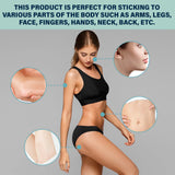South moon Birthmark Skin Tone Concealer, Cover Body Scars Tattoo Spots Waterproof Color Masking Tape