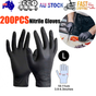 6g Flexible Disposable Nitrile Gloves For Mechanic Work Food Prepa 200Pcs L