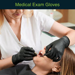 6g Flexible Disposable Nitrile Gloves For Mechanic Work Food Prepa 200Pcs L