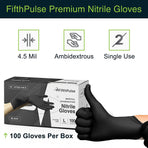 6g Flexible Disposable Nitrile Gloves For Mechanic Work Food Prepa 100pcs M