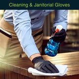 6g Flexible Disposable Nitrile Gloves For Mechanic Work Food Prepa 100pcs M - 45-Degree Angle