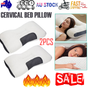 2 pcs Pain Relief Ergonomic Pillow Adjustable Contour Orthopedic Cervical Bed Pillow