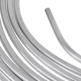 2 Packs 3/16 inch Brake Line Kit 25Ft Tube Rolls Zinc Steel with 32 Fittings NEW - Top-Down View
