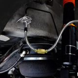 2 Packs 3/16 inch Brake Line Kit 25Ft Tube Rolls Zinc Steel with 32 Fittings NEW - Close-Up Angle