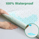Mattress Protector Bamboo Cotton Mattress Cover Waterproof S Fitted Cover - Side View