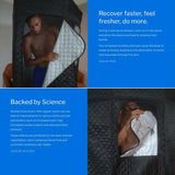 Home Portable Steam Sauna Tent w/Remote Control Foldable Chair Loss Weight AU - 45-Degree Angle