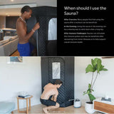 Home Portable Steam Sauna Tent w/Remote Control Foldable Chair Loss Weight AU - Close-Up Angle