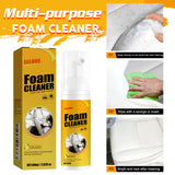 Foam Cleaner, Leather Seat Supplies Decontamination Multi-Functional Interior Cleaner - Side View