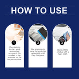Car Scratch body waxing Varnish Scratch polishing wax Repair car wax abrasive - Top-Down View