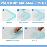 50pcs Pet Training Pads Puppy Toilet Dog Pee Indoor 60x90cm Super Absorbent - 45-Degree Angle