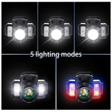 900000LM LED Headlamp Rechargeable Headlight Zoomable Head Torch Lamp Flashlight - Extra Image