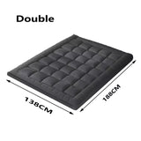 5CM Bedding Luxury Pillowtop Mattress Topper Mat Pad Antibacterial and dust mite-resistant Double:138*188cm - Extra Image
