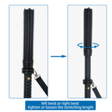 Baseball LED Flashlight Rechargeable Zoom Police Security Torch Baton Lamp Light - Rear View