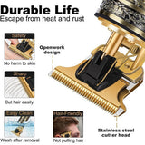 Professional Mens Hair Clippers Shaver Trimmers Machine Cordless Beard Electric - Side View