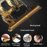 Professional Mens Hair Clippers Shaver Trimmers Machine Cordless Beard Electric - Top-Down View