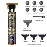 Professional Mens Hair Clippers Shaver Trimmers Machine Cordless Beard Electric - 45-Degree Angle
