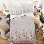 Home Textile Four Piece Set Three Piece Set Bedding Flower Series Double size