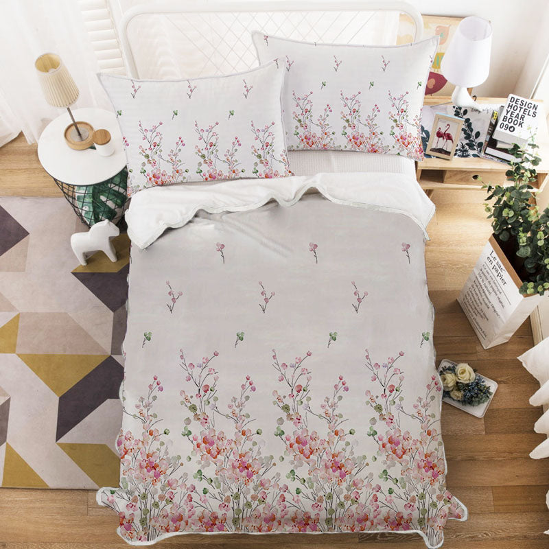 Home Textile Four Piece Set Three Piece Set Bedding Flower Series Double size