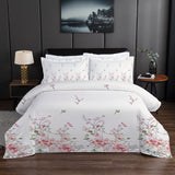 Home Textile Four Piece Set Three Piece Set Bedding Flower Series Double size - 45-Degree Angle
