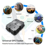 4G GPS Tracker for Car/Moto/Luggage - Waterproof, Real-time Tracking 30 Days Battery Life, Remote Control via Trial App.