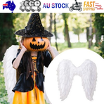 Angel Wings Fairy Wings with Elastic Straps Adults White