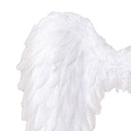 Angel Wings Fairy Wings with Elastic Straps Adults White