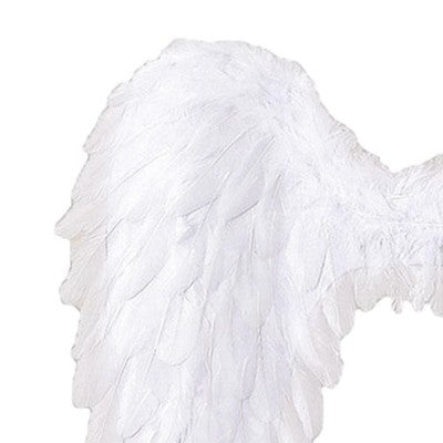 Angel Wings Fairy Wings with Elastic Straps Adults White