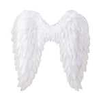 Angel Wings Fairy Wings with Elastic Straps Adults White