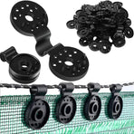 50PCS Shade Cloth Plastic Clips Heavy Duty Lock Sun Shade Cloth Net Greenhouse