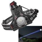 LED Camping Headlamp Rechargeable Headlight Head Torch Fishing Light