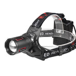 LED Camping Headlamp Rechargeable Headlight Head Torch Fishing Light