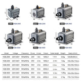 2500LPH HQB-3000 SUNSUN Submersible Water Pump Aquarium Fountain Pond Tank AU - Close-Up Angle